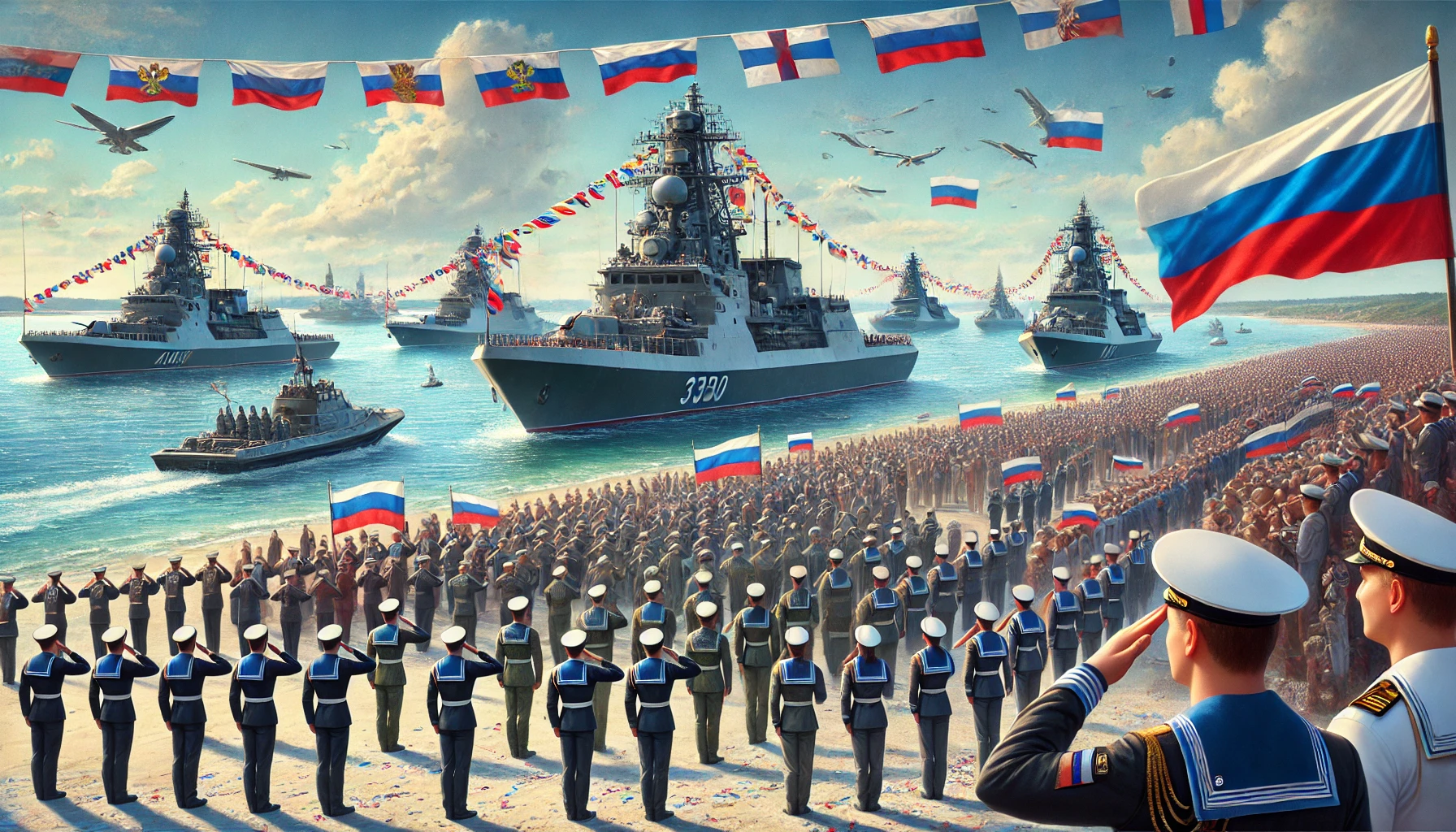 Поздравляем с Днём Военно-Морского Флота России!