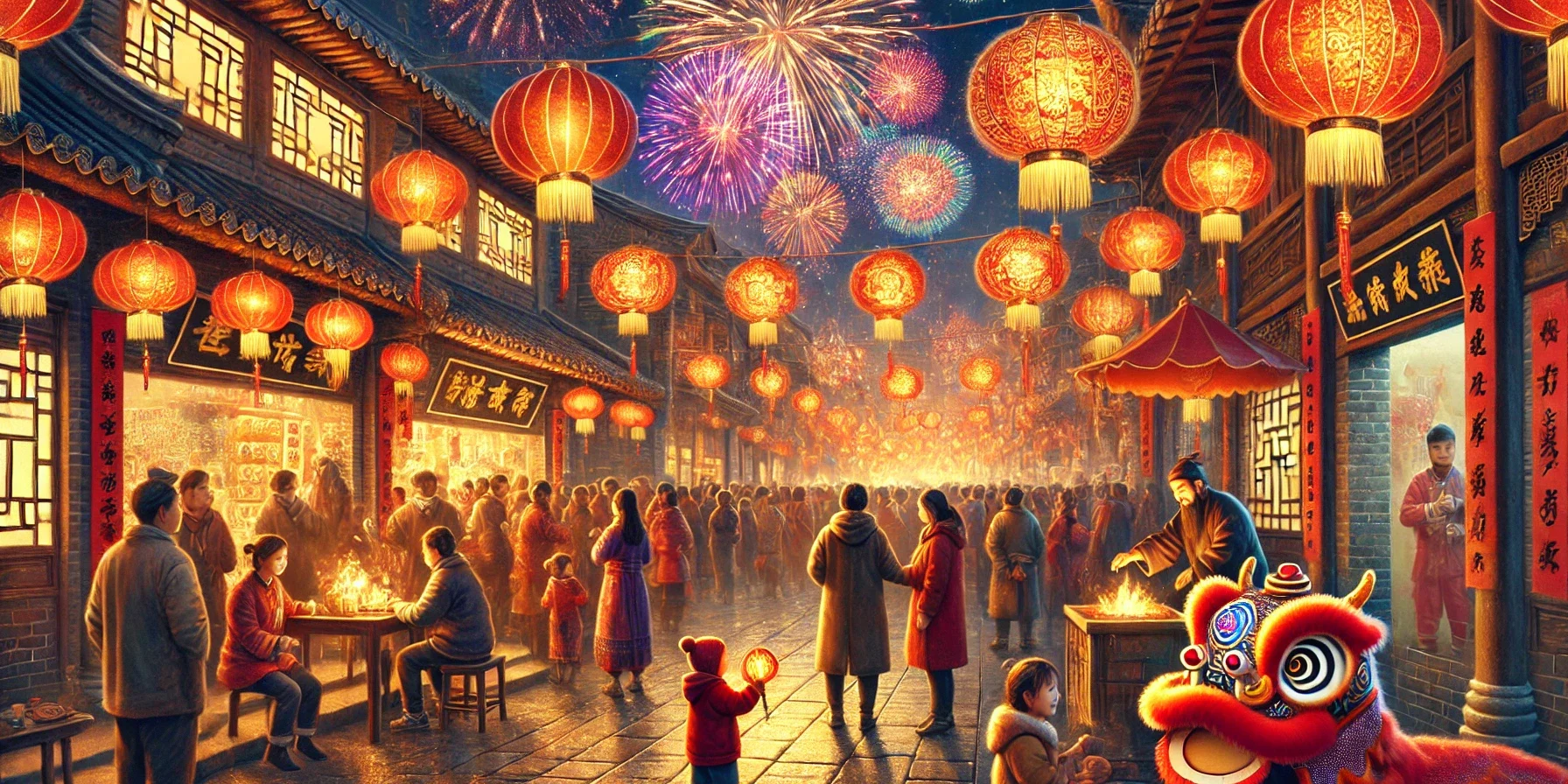 Праздник Фонарей в Китае